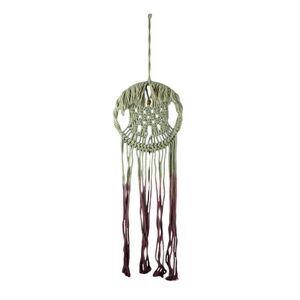 Purple Did Dyed Boho Cotton Macrame Dream Catcher
